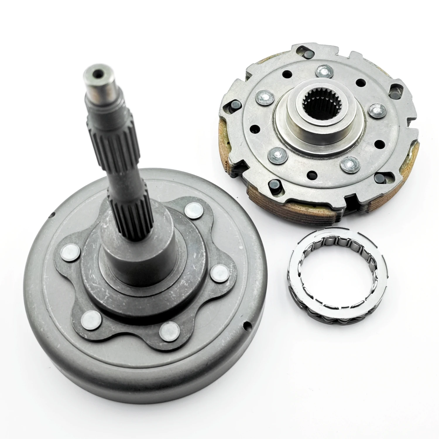Clutch Pad Carrier Clutch Cover Housing One Way Bearing For Arctic Cat 350 400 425 450 500 0823-328 0823-197 0823-338 0823-198