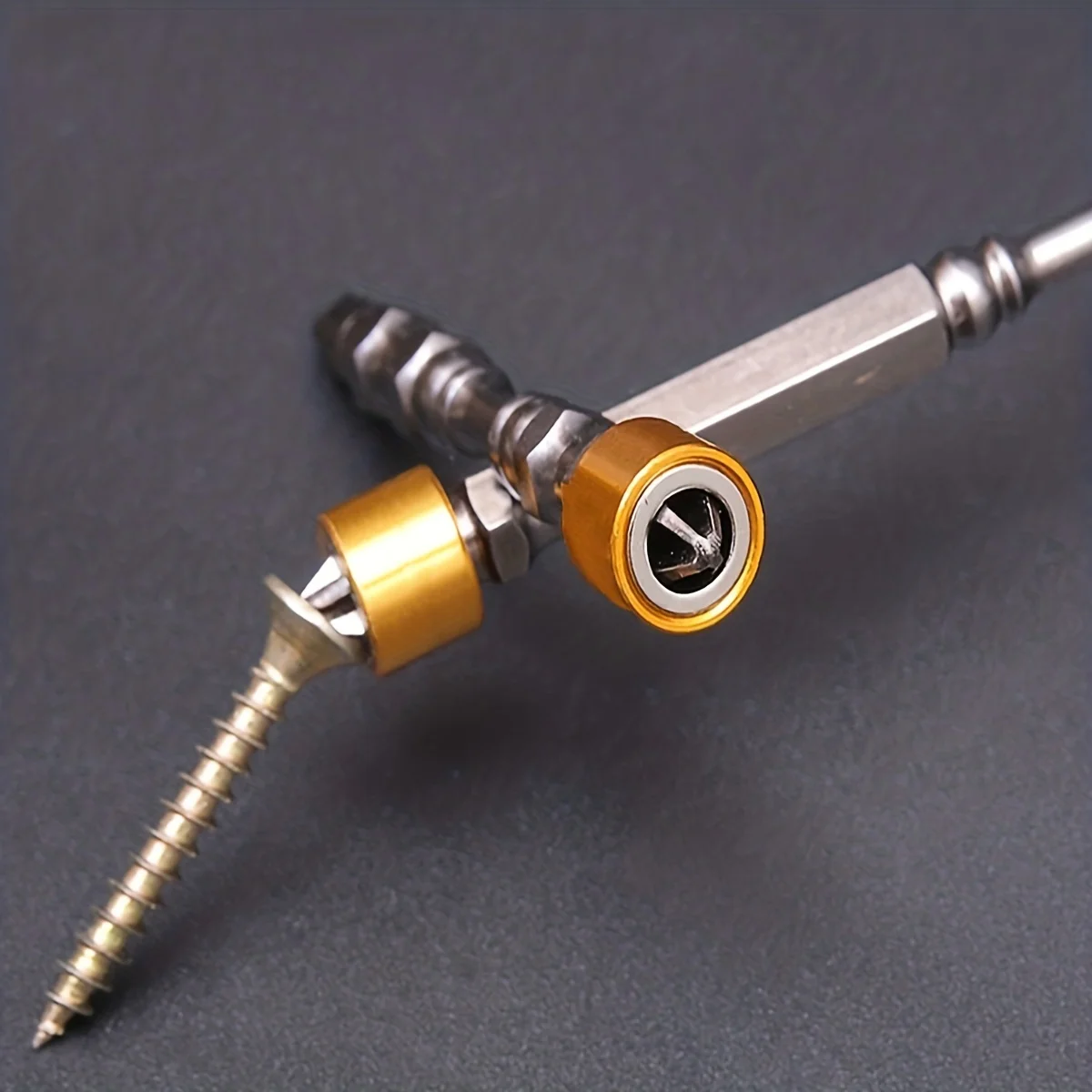 PH2 Härtegrad 65/110mm Schraubendreher-Bit Doppelkreuz-Kopf Sechskantgriff Elektrischer Schraubendreher mit Magnetring Schraubendreher-Set – Detail 5
