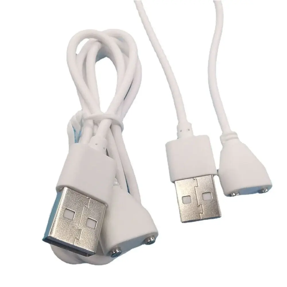 New USB Magnetic Charging Cable Replacement Charger Cord for Wand Massager Rechargea 6mm(0.24In).