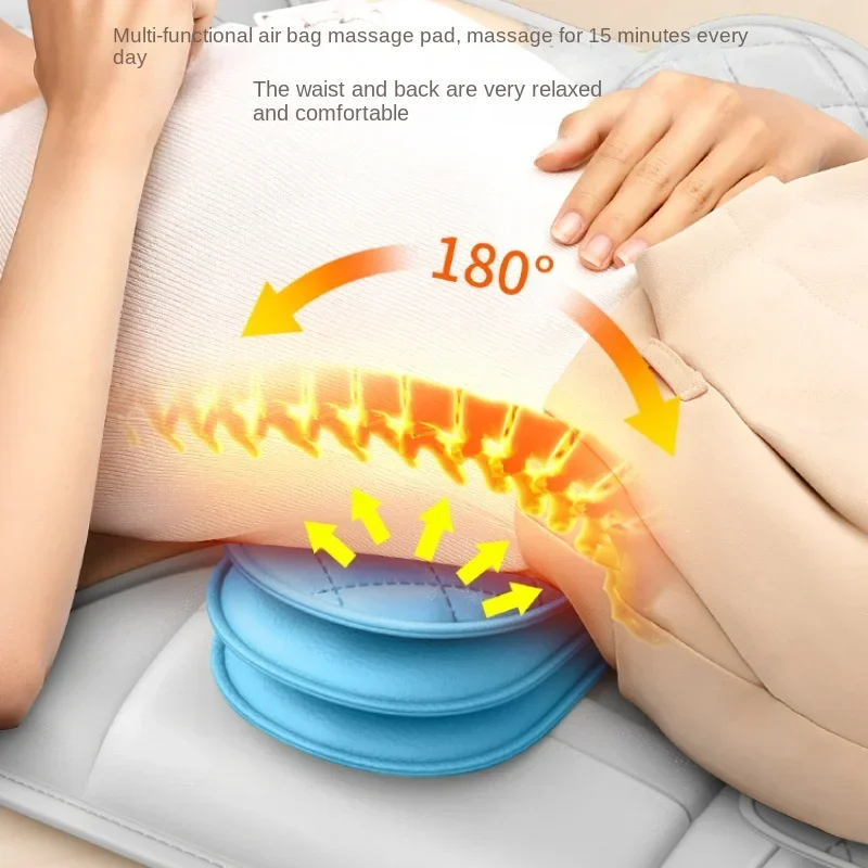 Multi-functional Air Bag Full Body Massage Mat Back and Neck Massagers Massage Mattress Automatic Kneading Massage Cushion