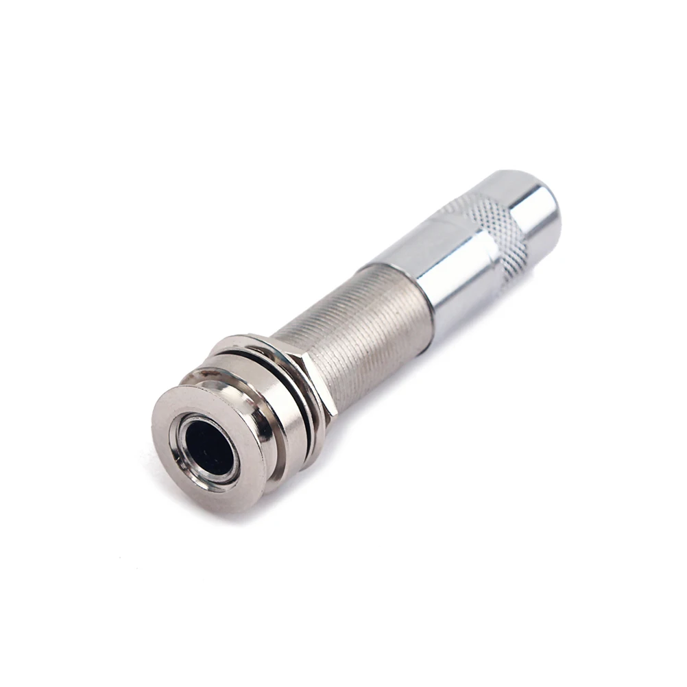 

Chrome Tube Plug-in Endpin Jack Socket Cylinder Threaded Guitar Strap Lock Silver