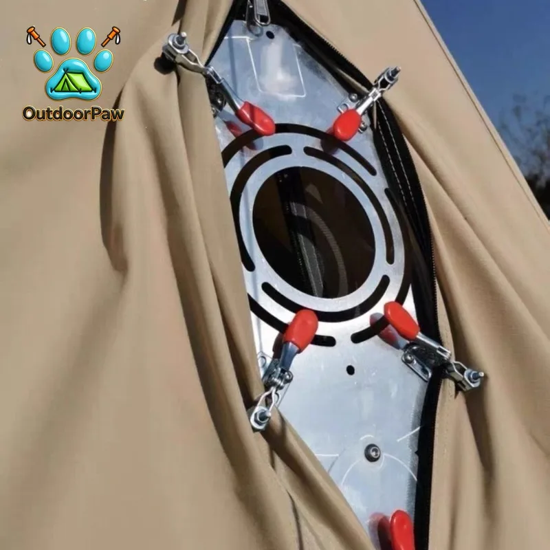 tent-chimney-anti-scald-plate-stainless-steel-durable-winter-thermal-insulation-boards-outdoor-camping-tent-accessories