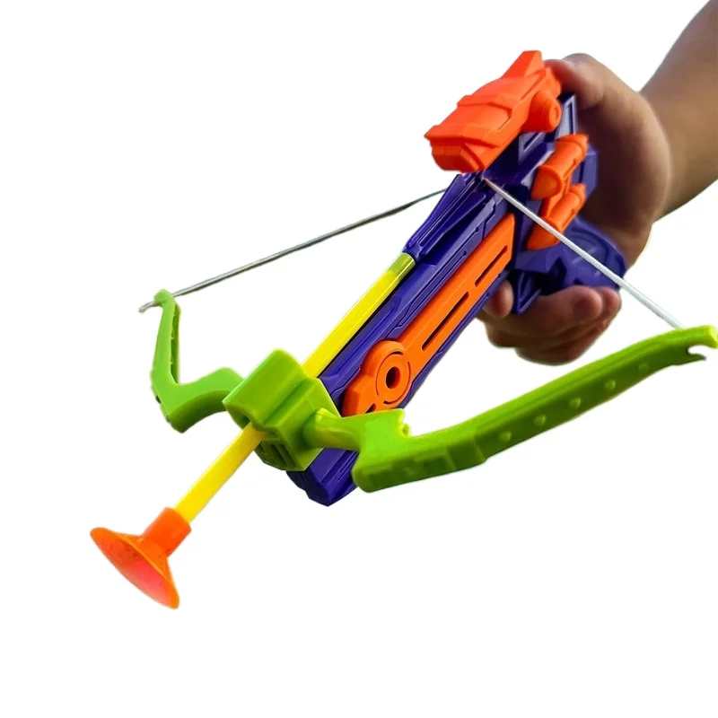 أطفال شفط كأس لعبة بندقية مجموعة القوس والسهم قاذفة لعبة متعة اطلاق النار لعب للأولاد الصغار داخلي في الهواء الطلق اللعب لعبة آمنة مسدس #6