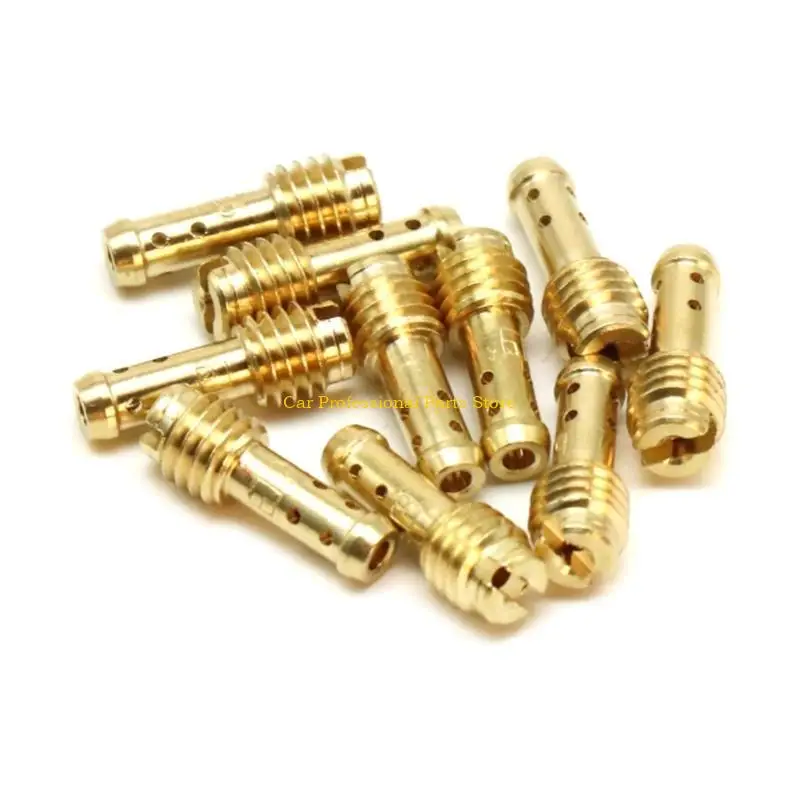 

R53D Motorcycle Carburetor Main Jets Injector Nozzle 8 Bleed Holes Jet 10x