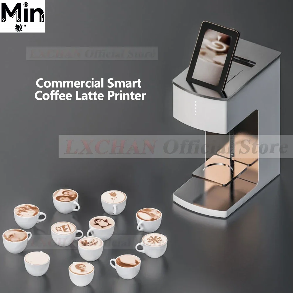 Automatic Coffee Latte Art Printer Fantasia Pattern Food Surface Printer For Latte Coffee Cake Bread