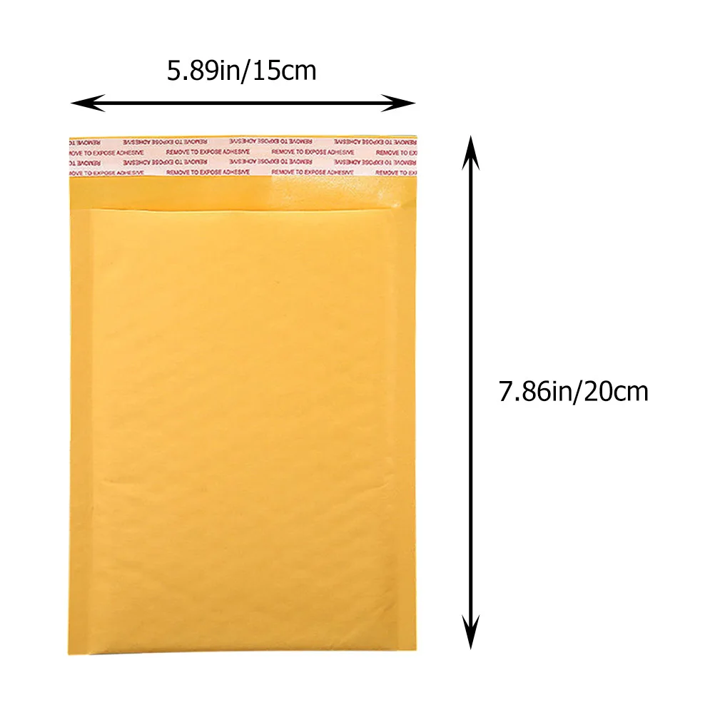 50 stuks bubble-enveloppen waterdichte lichtgewicht mailer-enveloppen voor zakelijk transport kostenreductie en productbescherming