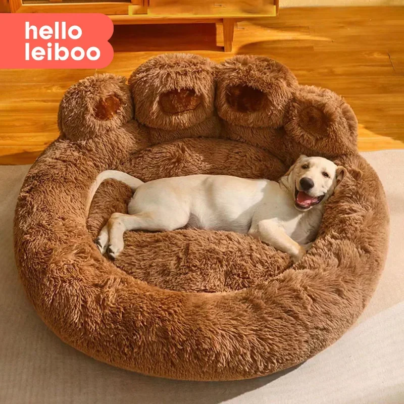 Kennel winter warm four seasons universal removable winter Internet celebrity dog bed sofa large dog cat litter pets