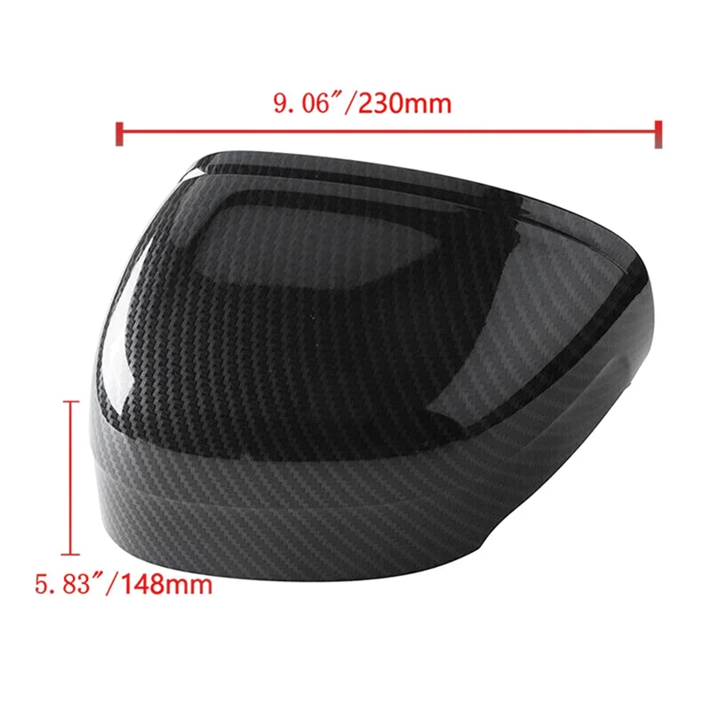 

Carbon Fiber Rearview Mirror Cover Side Door Wing Mirrors Shell for Volvo XC60 2018-2020