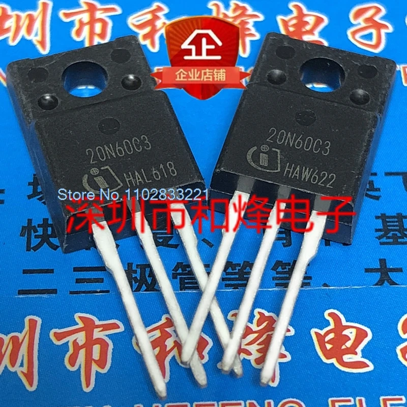 (5PCS/LOT) SPA20N60C3 20N60C3  TO-220F 650V 20.7A