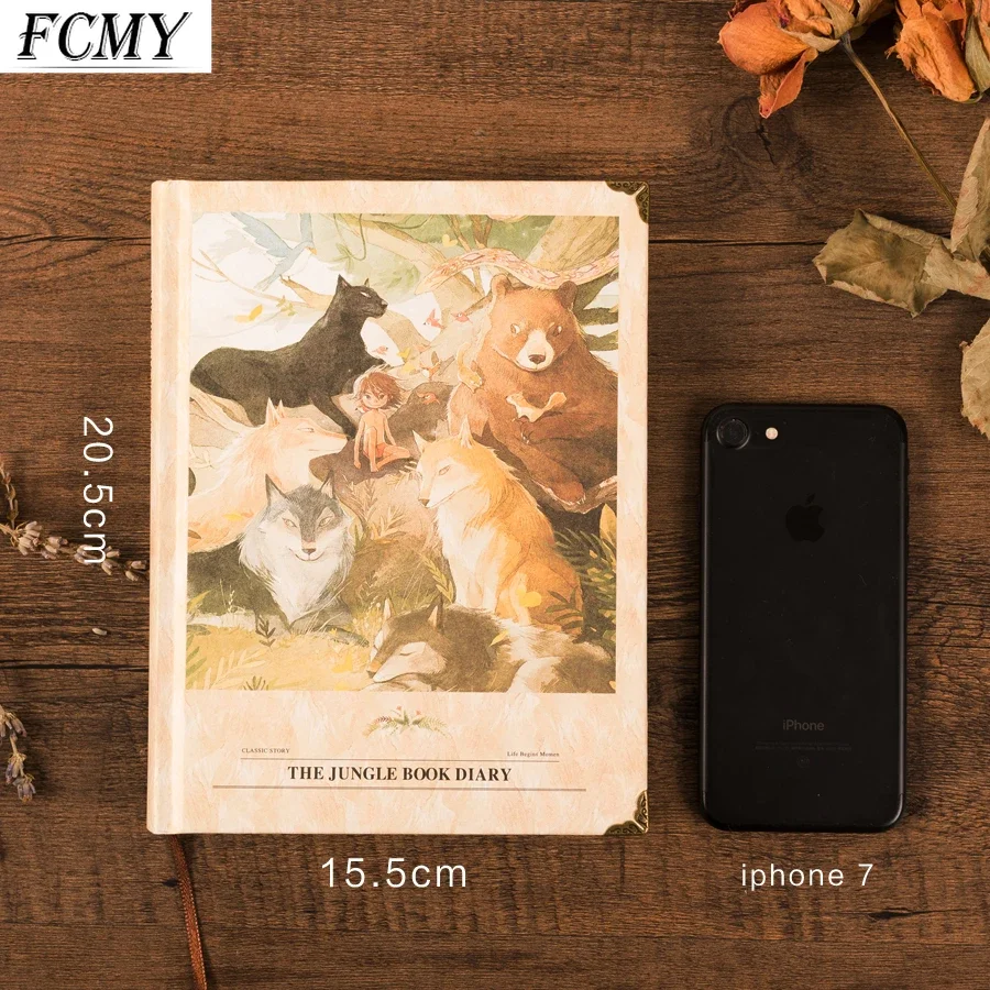 A5 Illustrated Colour Page Diary Line Colour Page Notes Hardside Handbook Notebook Student Stationery Gifts Notebooks Gift New