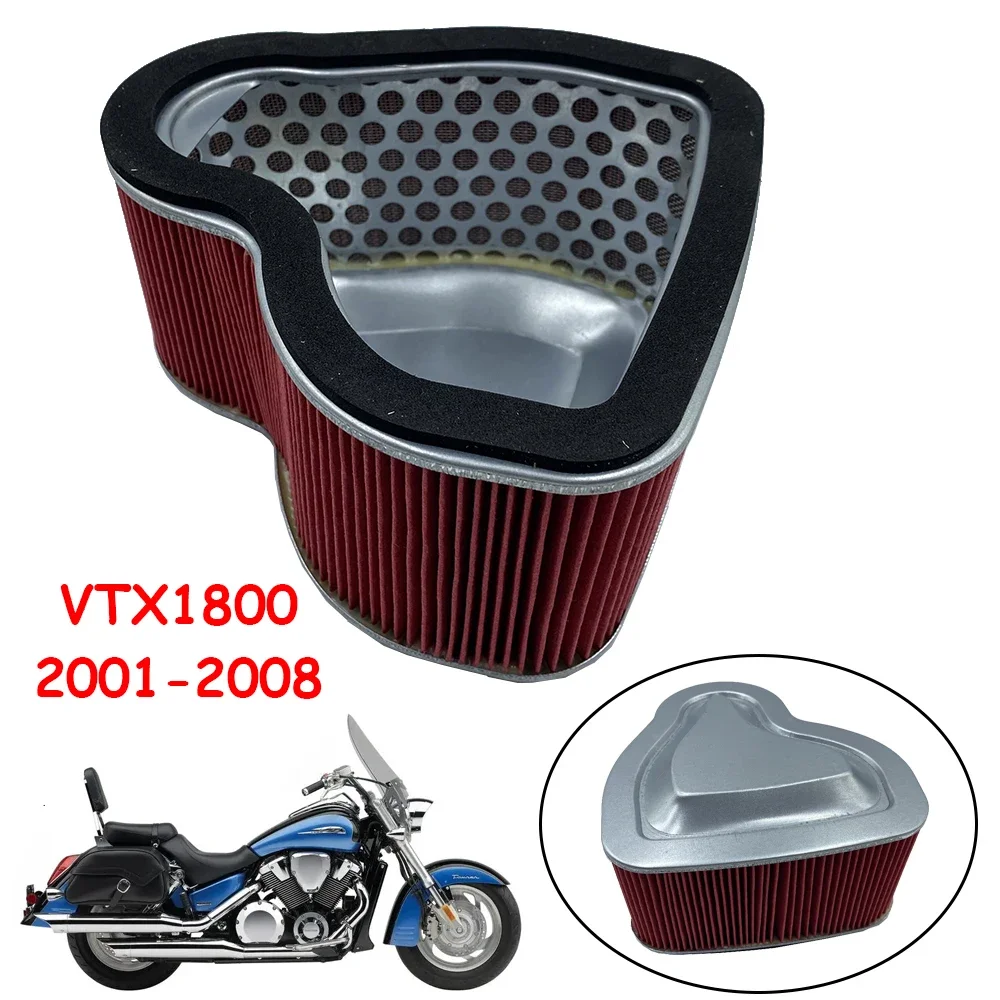 

Motorcycle Replacement Engine Air Intake Filter Cleaner Motorbike Air Filter VTX1800 VTX 1800 2001-2008