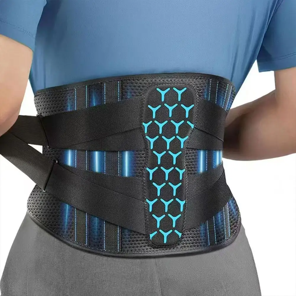 

Abdominal Support Belt for Exercise and Health Care Waist Stabilizer with Soft Elastic Band Dual-Compression Waist Support Belt