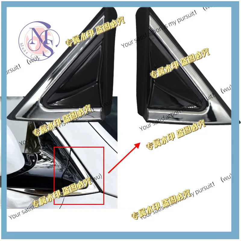 Suitable for Hyundai 2013-2016 Santa Fe DM 861902W000 861802W000 Rear View Mirror Side Triangle Trim Line