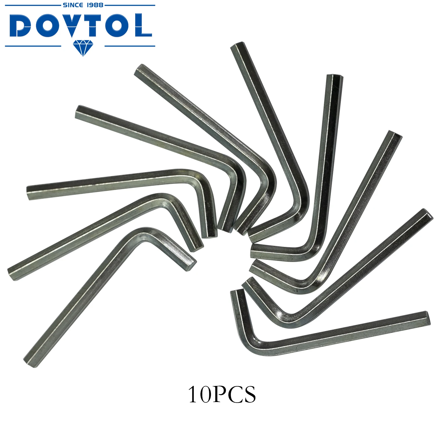 L5 Spanner Key Inner Hexagon Handle Repair Wrench Hand Tool 10pcs
