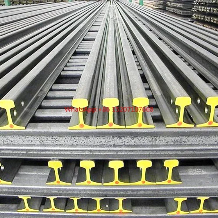 ISO9001 Approved Steel H Beams Track Steel Rails GB Standard Track Railroad Railway Rail For Sale