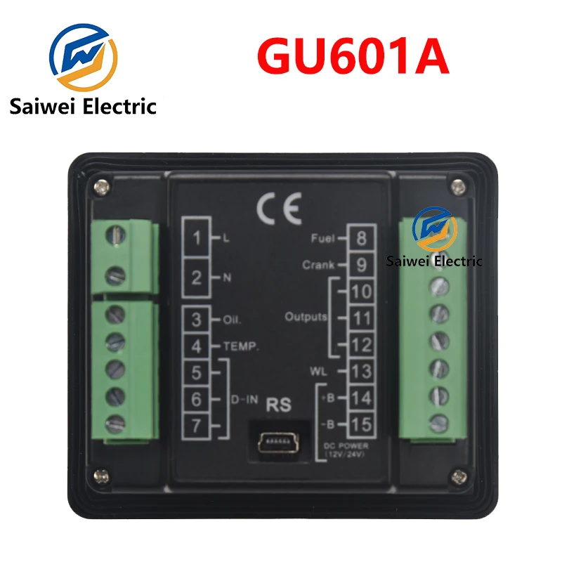 GU601A Diesel Genset Controller LCD Auto Start Genset Hassan Controller Generator Control Board