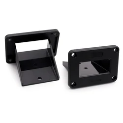 2Pcs For SB50A 600V Socket Panel Bracket With Screw 2 PIN 50A 600V Plug Connector Flush Mount Bracket Panel Cover Panel
