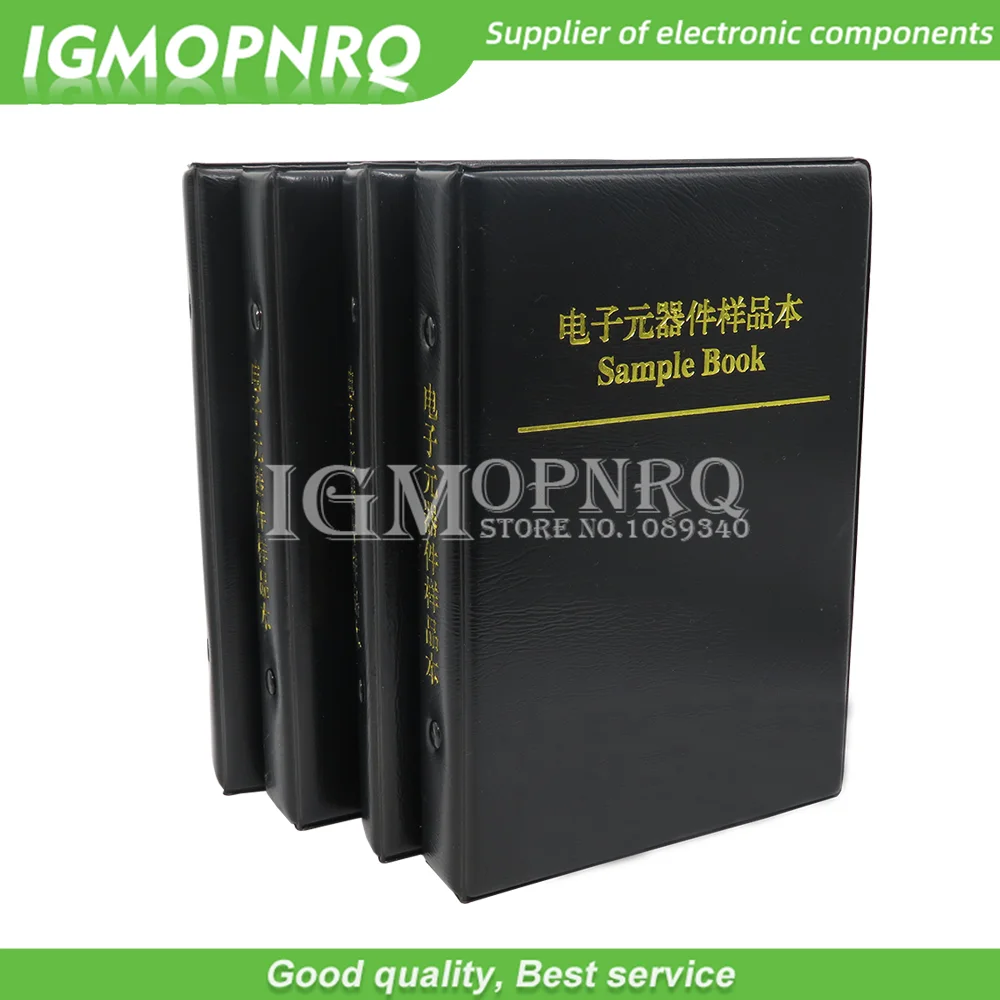 0402 0603 0805 1206 Ferrite Bead inductance Sample Book SMD magnetic Laminated sheet magnetic beads inductance book Sample Kit