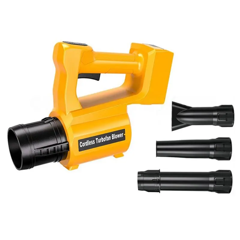 

AT82-For 20V Battery Cordless Turbofan Blower 40000RPM 1200W Brushless Handheld Leaf Blower For Patio Snow Blowing Remova