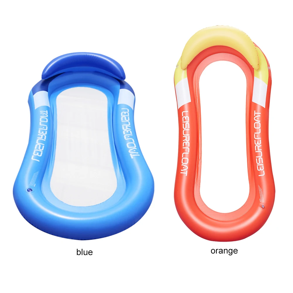 PVC Floating Row Swimming Pool Inflatable Foldable Summer Beach Water Floating Bed Outdoor Fun Water Party