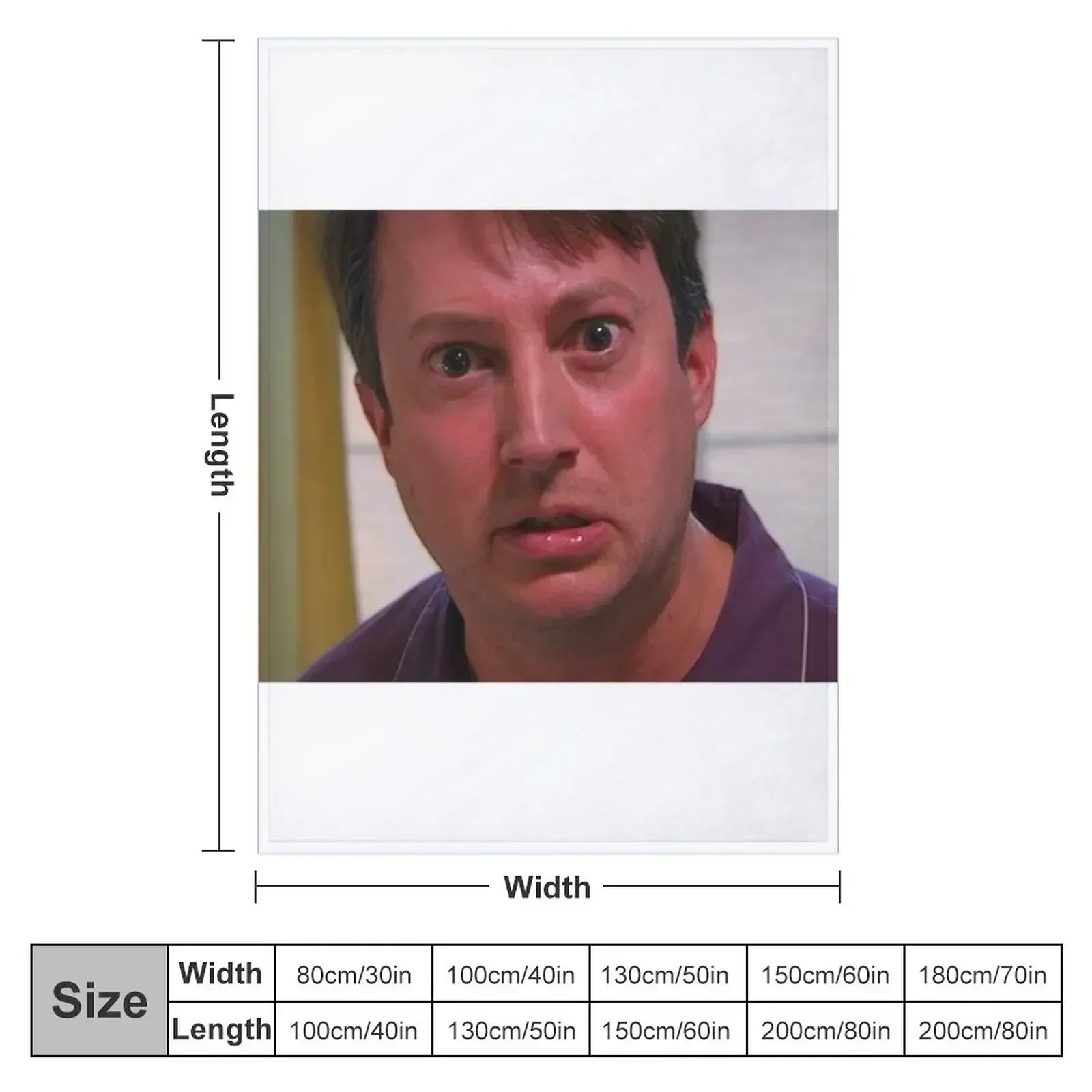 Peep Show David Mitchell Throw Blanket Picnic Comforter Blankets