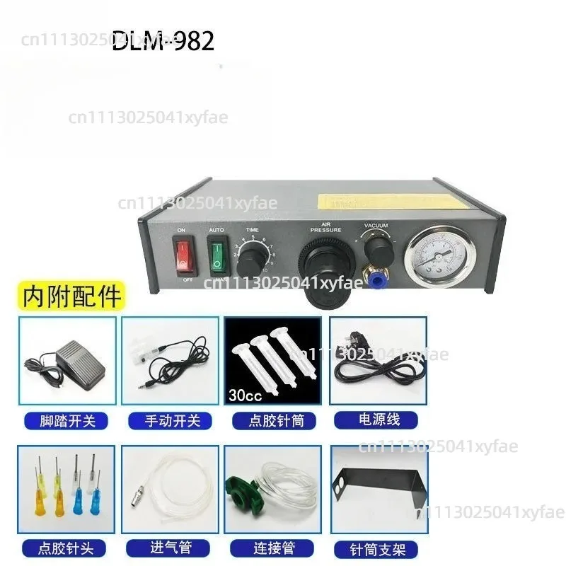 983A Precise Digital Auto Glue Dispenser Solder Paste Liquid Controller 220V