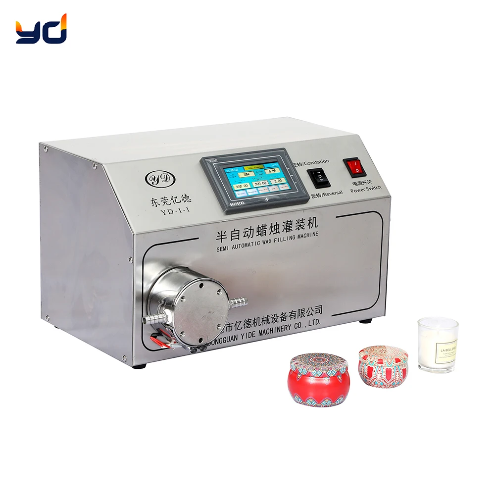 Industrial Fully Automatic Semi-automatic Manual Fancy Candle Making Machine Wax Filling Equipment Kit On Sale