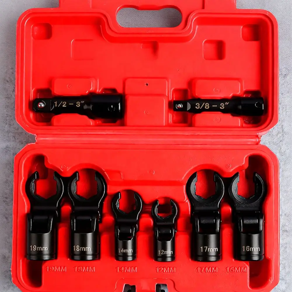 Oxygen Sensor Removal Socket For For Musentang Alloy Flare Nut Wrench Diesel Fuel Injection Pipe Automotive Repair Tool