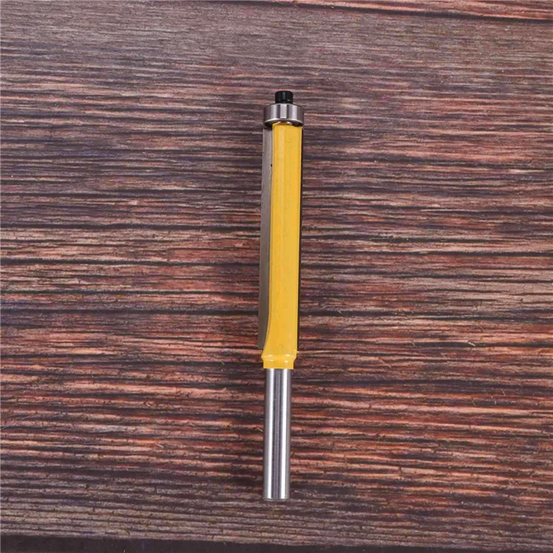 Flash Trend 4 pezzi 2 pollici di altezza extra lungo a filo punta del router 1/4 pollici x 3/8 pollici fresa per la lavorazione del legno per legno strumento fai da te