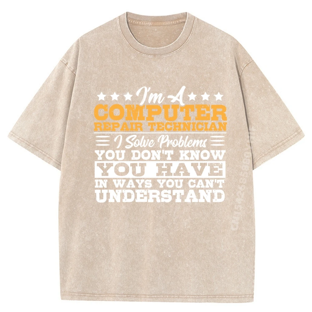 فني إصلاح الكمبيوتر الكمبيوتر متخصص إصلاح الكمبيوتر Camisetas أنثى الجرافيك تي شيرت طباعة غسلها خمر قميص #3