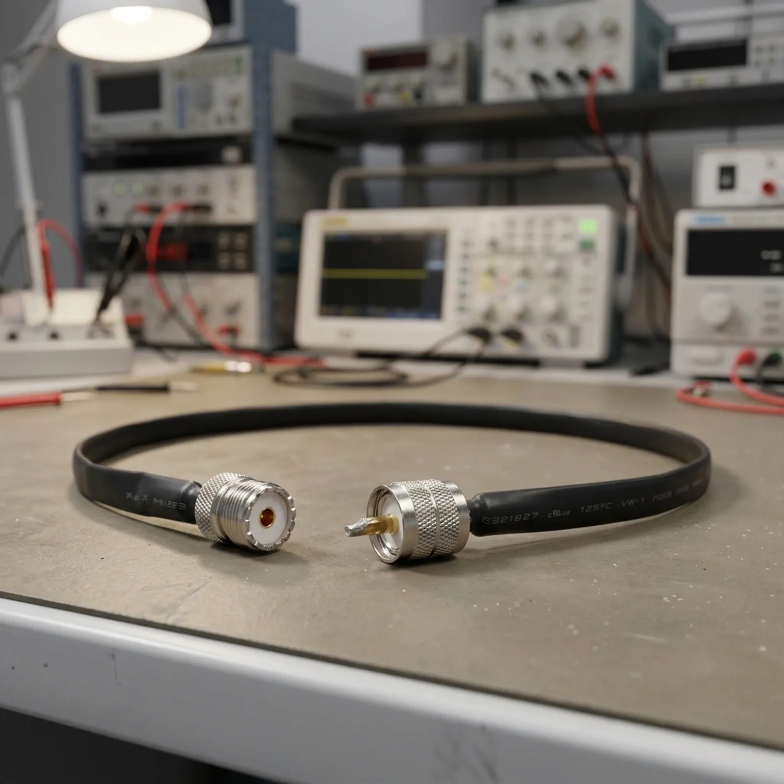 40cm RF Cable N Male To N Female Coaxial Extension Temperature Resistant Cable For Data Transmission For GPS Navigation