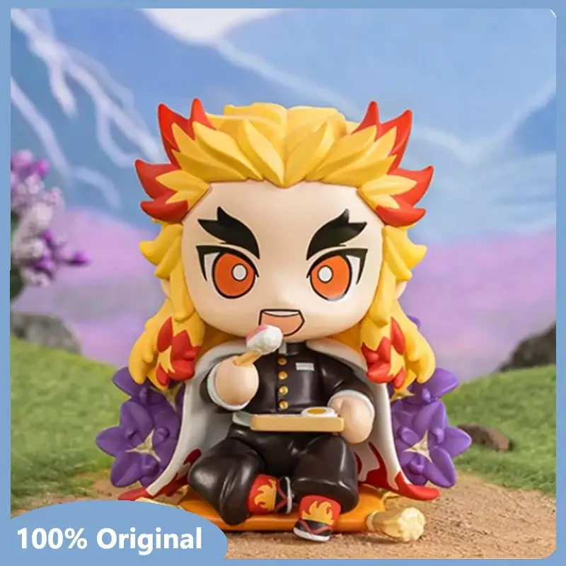 

Original Demon Slayer Birth Flower Series Blind Box Surprise Box Action Figure Cartoon Model Mystery Box Collection Girl