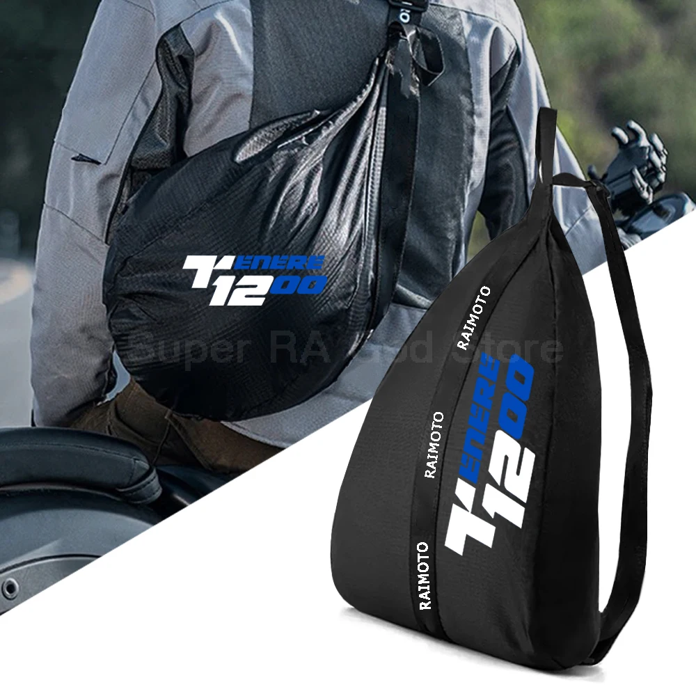 

For Tenere tenere1200 Tenere 1200 2014-2021 Motorcycle Accessories Helmet Backpack Large Capacity Travel Bags Reflective