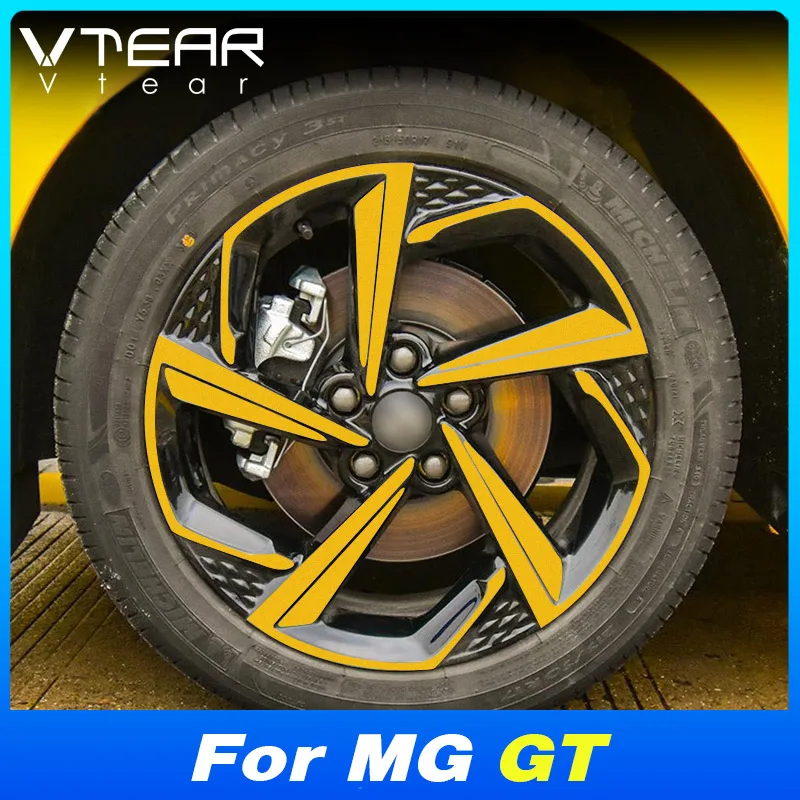 

Для MG5 MG GT 2023-2025 ступица колеса автомобиля модификация наклейки на кузов авто продукт внешние аксессуары детали Стайлинг автомобиля