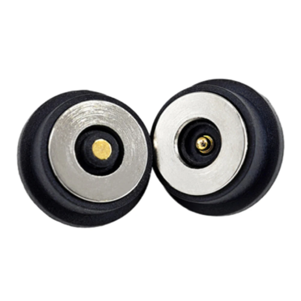 For Universal 1Pair 1Pin 7mm 3A Spring-Loaded Magnetic Pogo Pin Connector Male & Female DC Power Charge Probe Connector