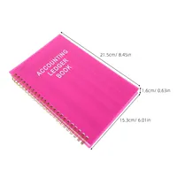 Accounting Ledger Book 8.5x6 Expense Tracker Spiral Bound Personal Finance Log Journal Small Business Home Budget Income Expense 2