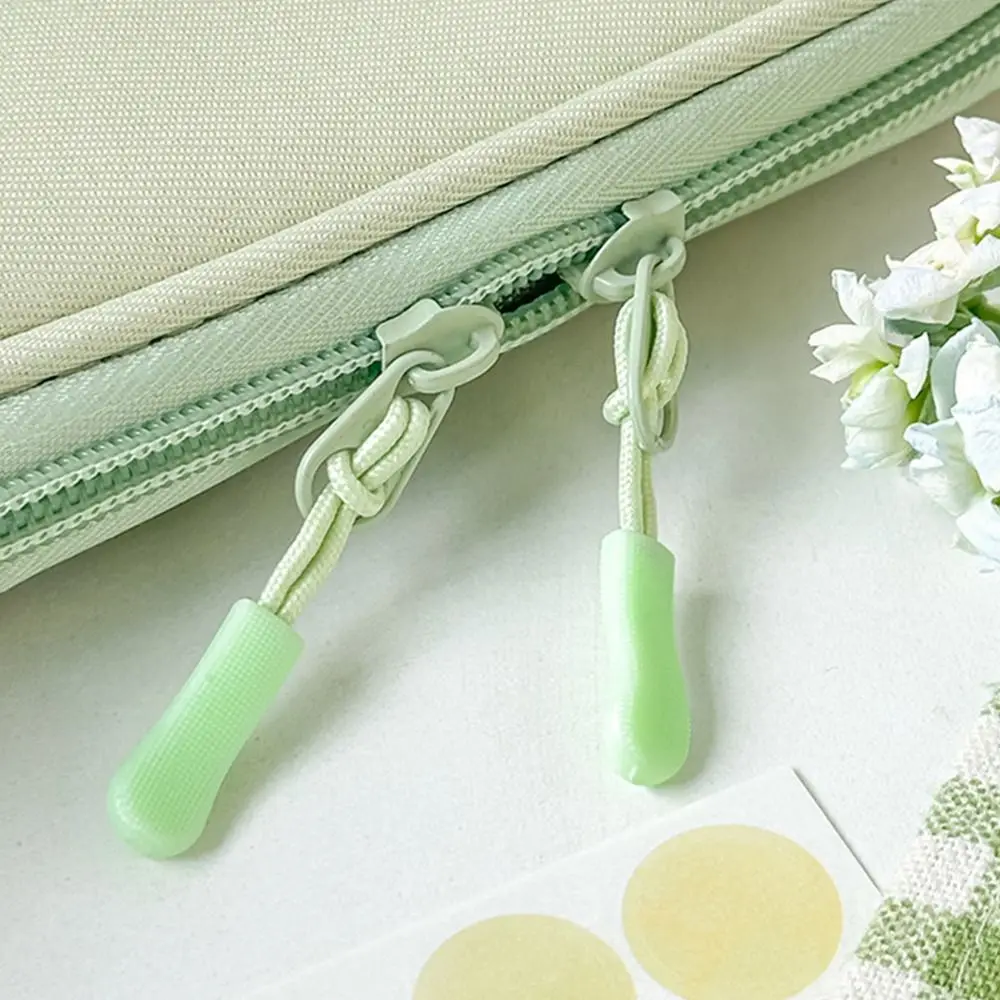 Durable Oxford Pen Bag Portable Multi-functional Pencil Case Ultra-thin Stationery Pouch School Supplies
