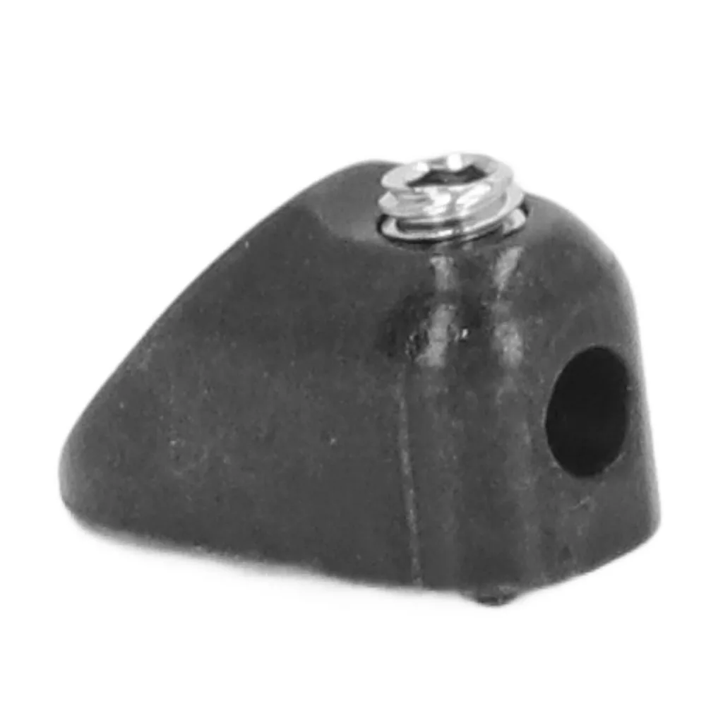 6pcs ​Zinc Alloy Electric Headless Guitar Locking Nut​ ​With Fixing Screws ​Secure Locking ​Guitar Replacement Part​