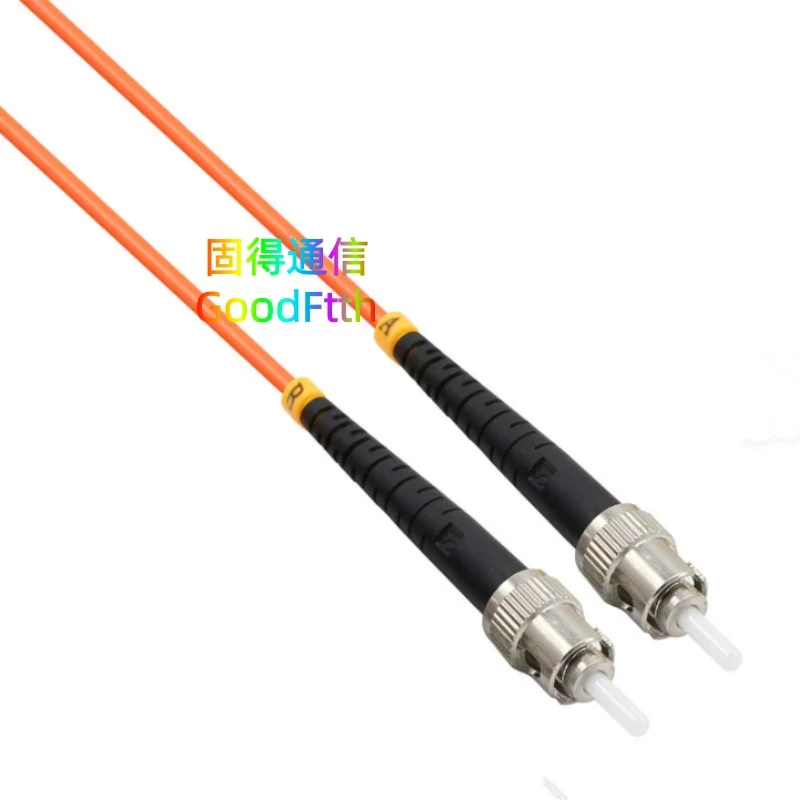 

Patch Cord Lead ST-ST 62.5/125 OM1 Duplex Cable Jumper GoodFtth