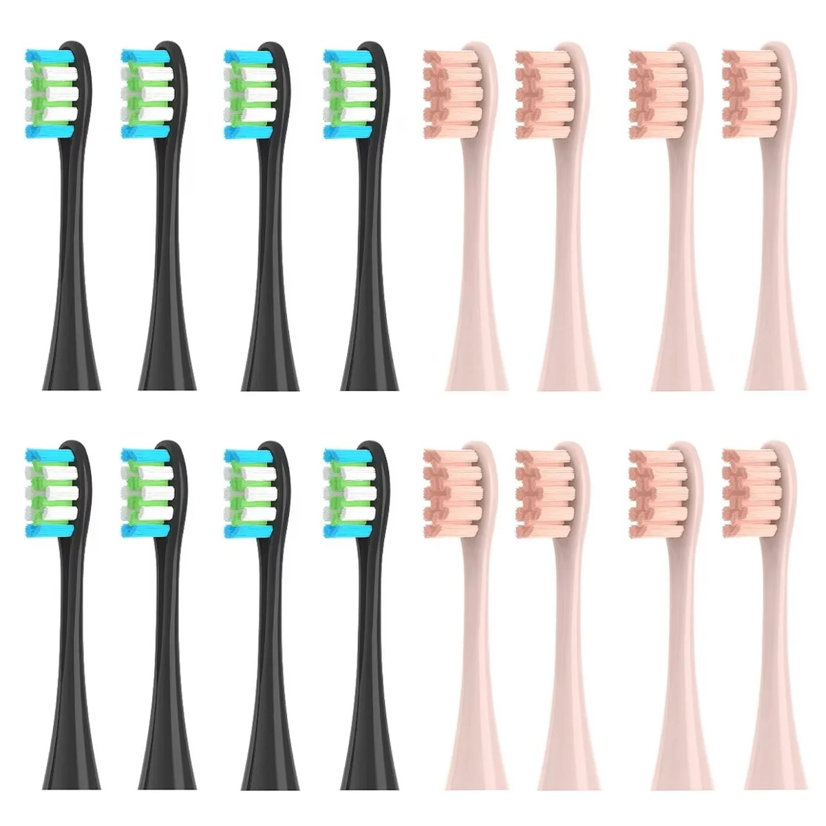 16Pcs For Oclean X pro Elite Flow Z1 X10 E1 Air 2 All Series Smart Accessories For Oclean Electric Toothbrush Brush Heads Refill