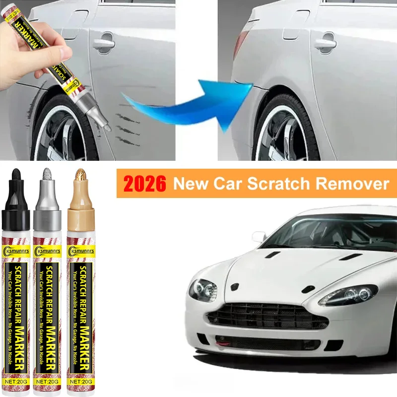 Universal Car Touch-Up Pen 20g, Alloy Wheel & Body Scratch Repair Polishing Anti Scratch Wax Paint Care Tool