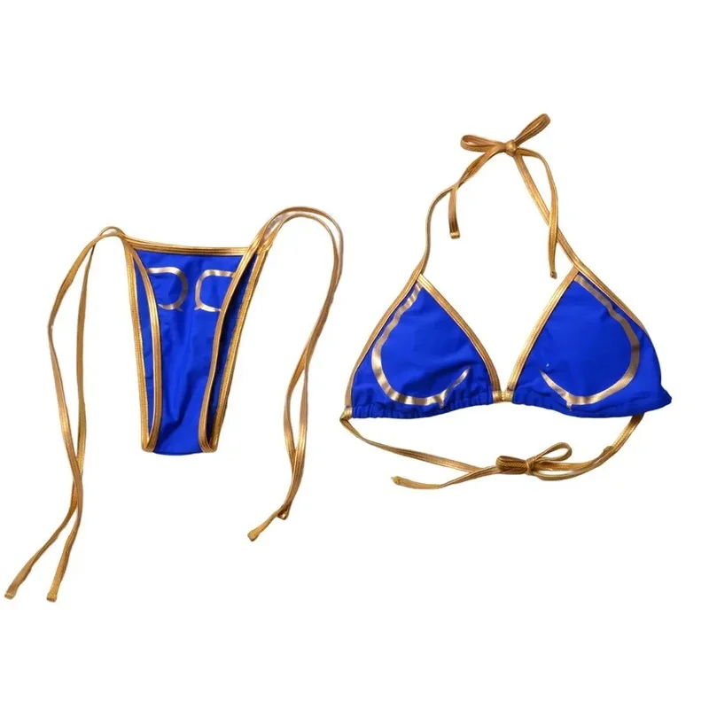 ♥   Nouveau Costume de Cosplay Chun-Li 2026 pour Femme, Maillot de Bain de Combatteuse, Tenue de Fête d'Halloween et de Carnaval ★   Regarde-moi ↑_↑