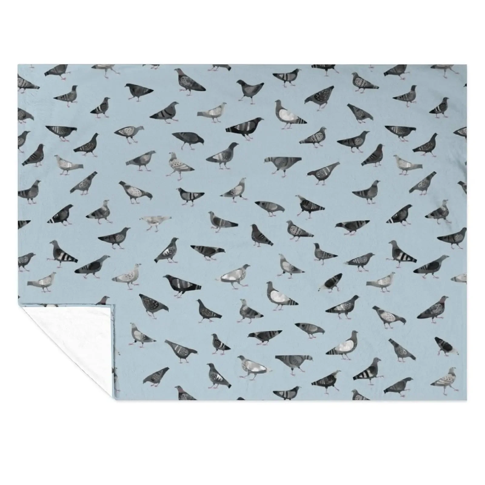 

Pigeons Doing Pigeon Things Throw Blanket Thermals For Travel Soft Plush Plaid Luxury Designer manga Blankets