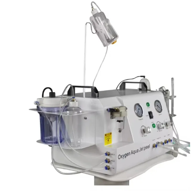 جهاز STLF LZS SY-HY10 Jet Peel Oxygen Glow 5 في 1 Hydro Facial لإزالة الرؤوس السوداء