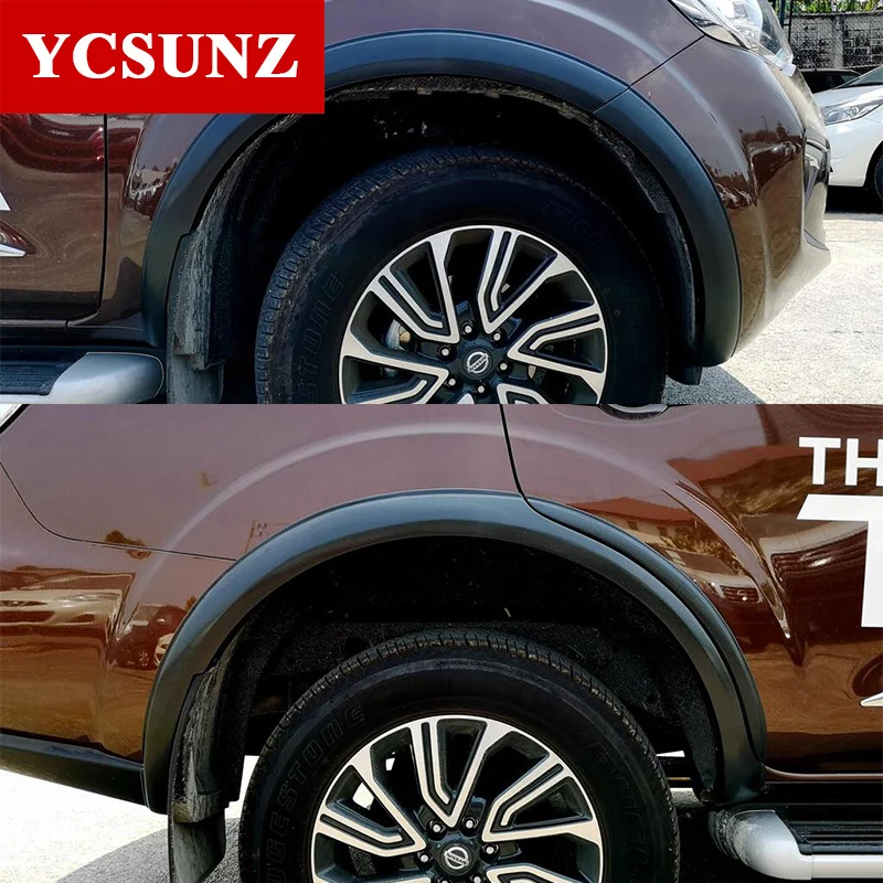 

3 inch Wheel Arch Fender Flare Mudguards For Nissan Terra 2018 2019 2020 2021 Car Accessories