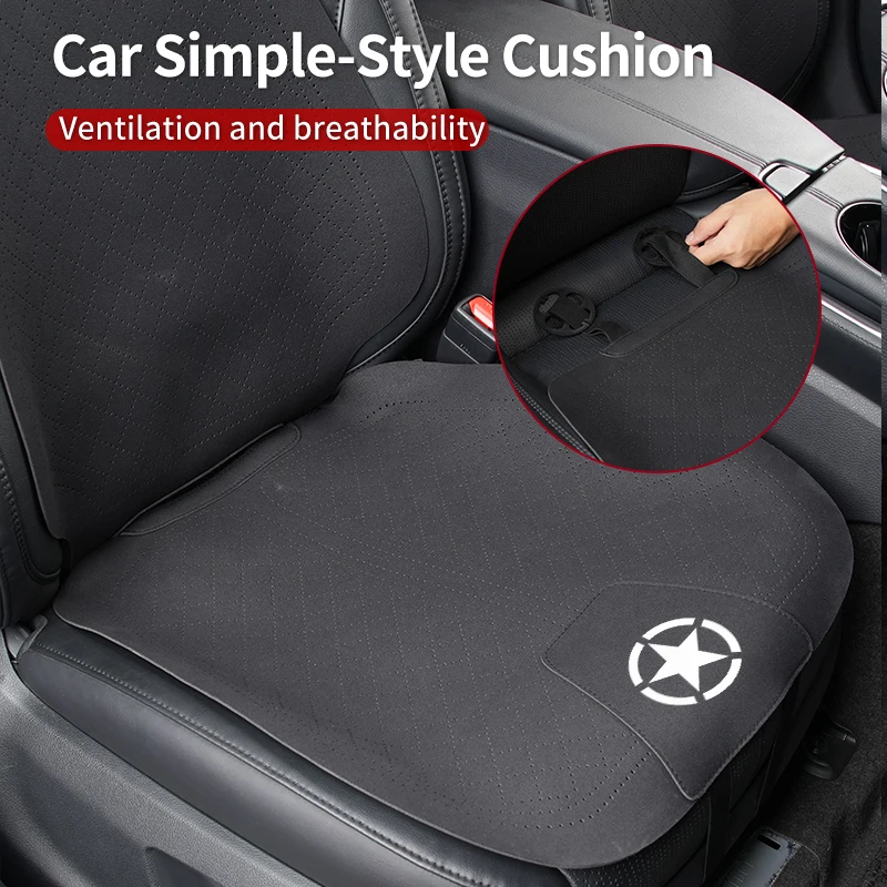 Car Seat Breathable Cushion Backrest Seat Protector Cover Accessories For Jeep Grand Cherokee Compass Patriot Renegade Wrangler