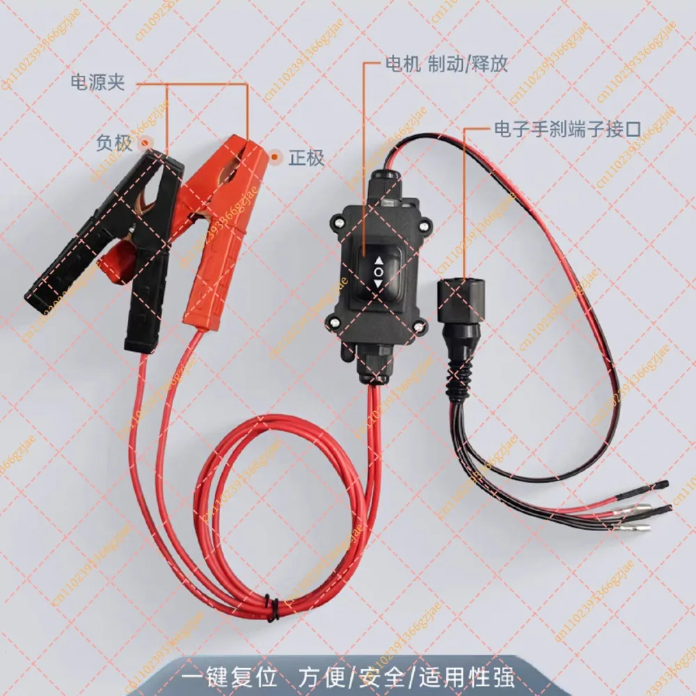 Electronic Parking Brake Release Reset Tool for Brake Pad Replacement, Wiper Window One-Key Test, No Computer Needed