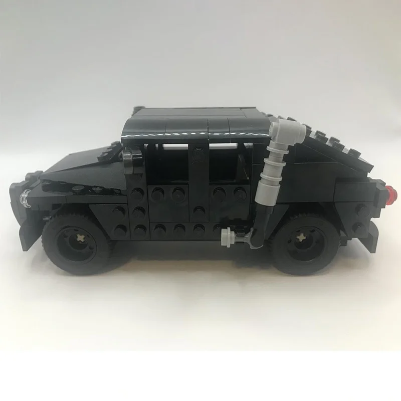 317 elementów MOC Humvee Alternatywna Konstrukcja City Champions Super Samochód Model Klocki Prezent na Boże Narodzenie Zabawki Konstrukcyjne dla Dzieci