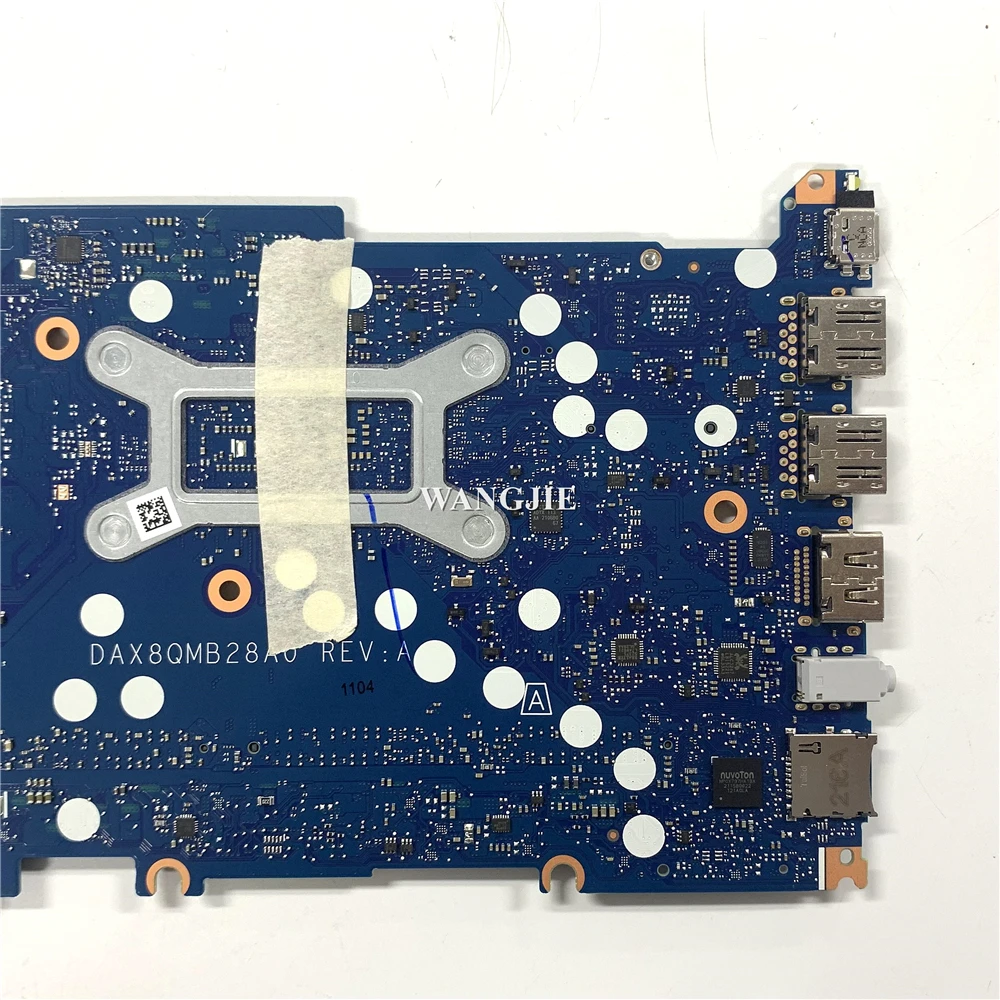 Imagem -06 - Totalmente Testado Motherboard Laptop X8qm para hp Probook 440 g8 M21710601 M21710001 Sps-mb Uma Pentgold 7505 Win Dax8qmb28a0 100