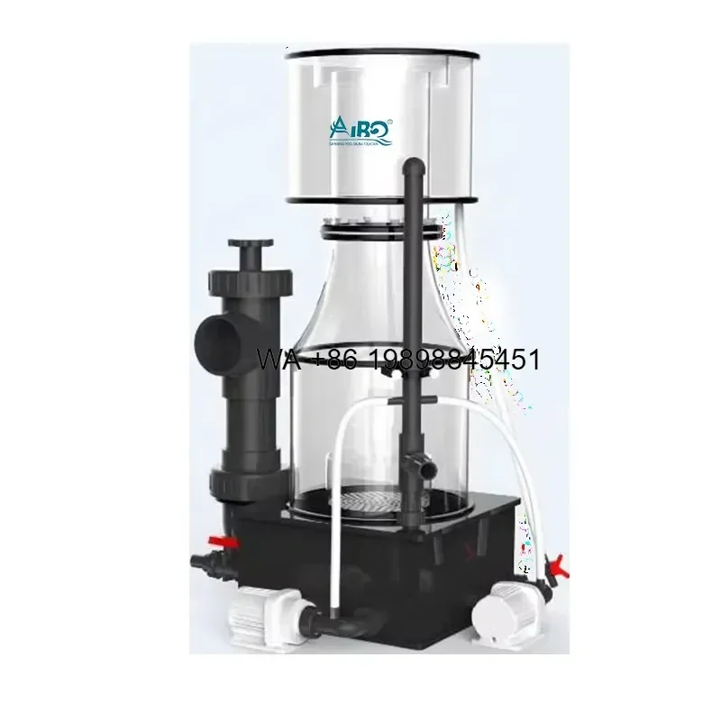 Wmwmnu for Aquarium Skimmer Aquaculture Seawater Fish Tank Energy-saving Acrylic Variable Frequency Protein Skimmer